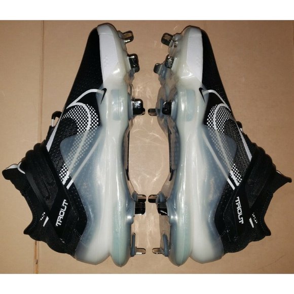 Nike Force Zoom Trout 7 Metal Baseball Men\'s Sizes Black/White NWOB ! main image 5
